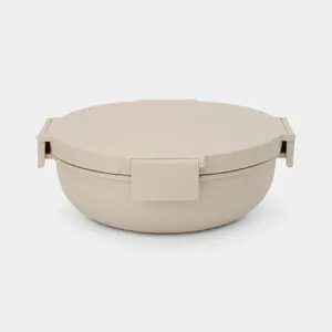 Контейнер для обеда Brabantia Make & Take 1.3 л, бежевый