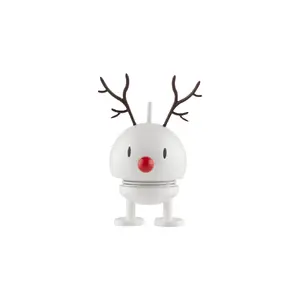 Hoptimist Reindeer Bumble Collectible Figure, Brown, Christmas Theme