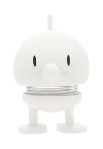 Hoptimist Soft Bumble S Decorative Figurine, White, ABS and Steel
