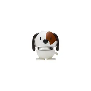 Коллекционная фигурка Hoptimist 26125 Dog S, черно-коричнево-белая