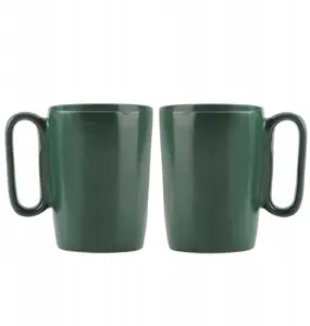 Vialli Design Fuori keramikas krūzes ar osiņu 250 ml, komplekts 2 gab., zaļas