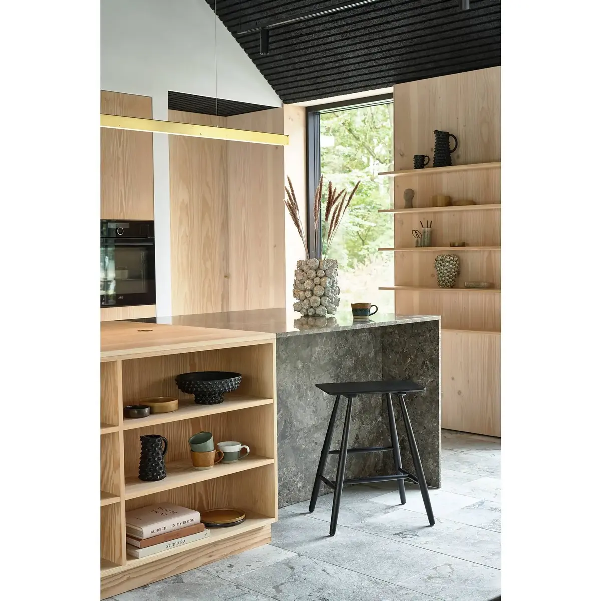 Ваза Villa Collection Elha — кремовая керамика Photo 2