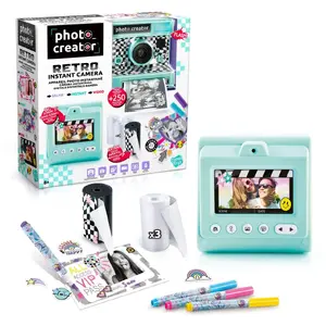 Canal Toys Photo Creator Retro Instant Camera, Green