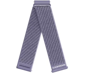 Coros Nylon Watch Band for Apex 4, 22mm, Lavender