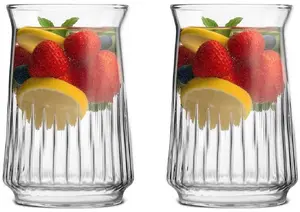 Vialli Design Mia High Glasses 400 ml, 2-Piece Set