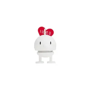 Коллекционная фигурка Hoptimist Love Bumble, белая с красным