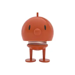 Hoptimist Bumble Collectible Figure, Orange, Metal and Plastic