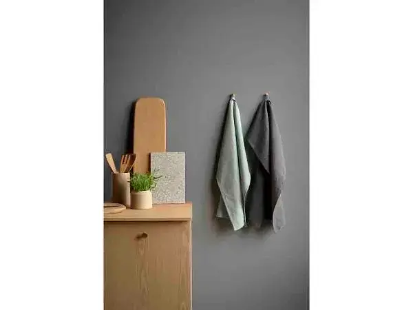 Södahl Pure Linen virtuves dvielis 50 x 70 cm Earth Photo 3