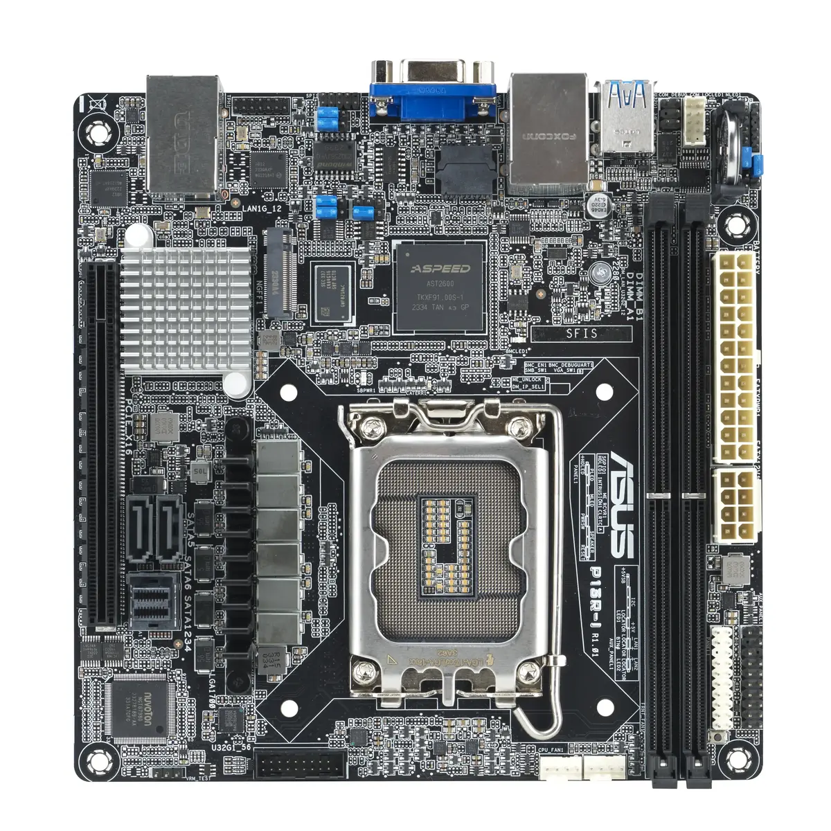 Материнская плата Asus P13R-I Intel C262 LGA 1700 Mini-ITX Photo 3