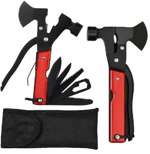 Lean 17-in-1 Survival Multitool for Outdoor and Camping