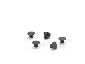 Zone Denmark 12784 Board Magnets, Set of 5, Black