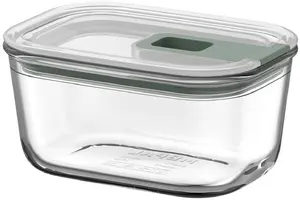 Mepal EasyClip 2.0 Glass Food Container 450ml Nordic Sage