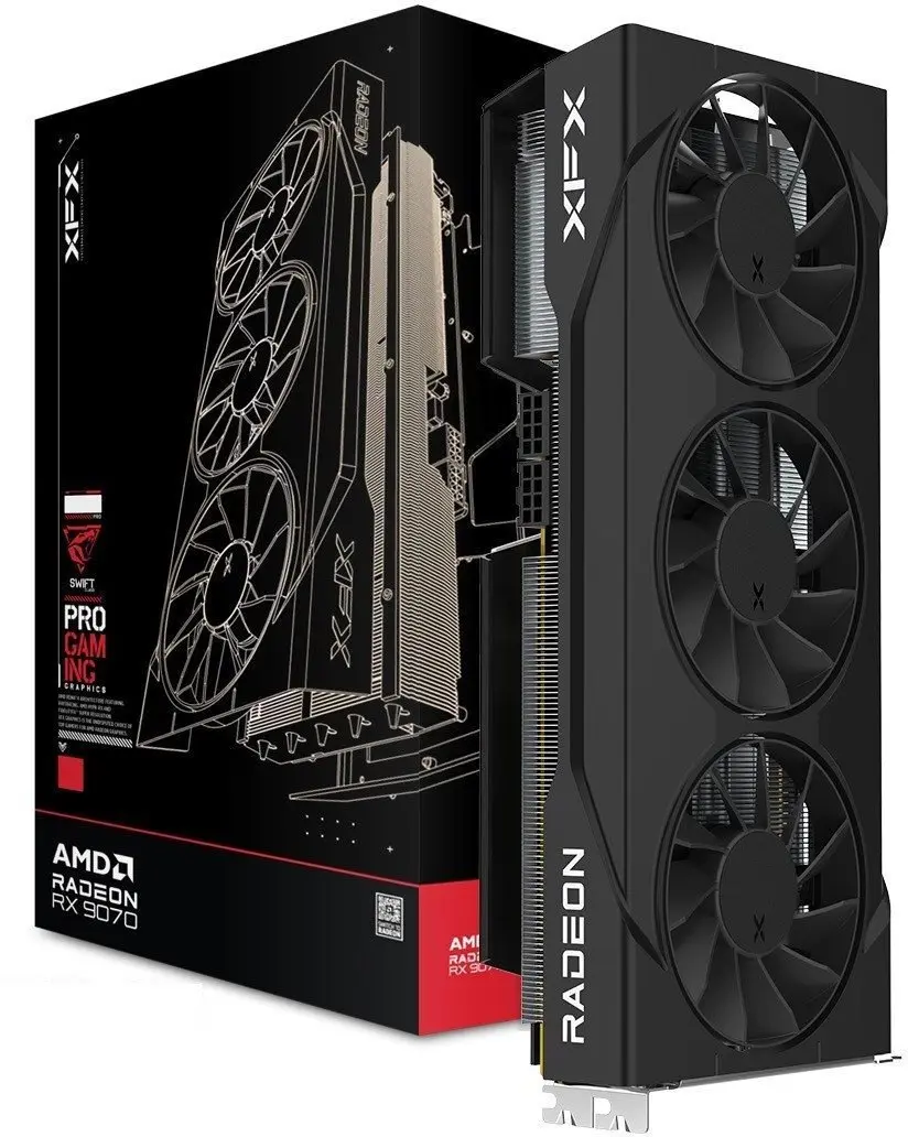 Видеокарта XFX Swift Radeon RX 9070 GRE 12GB Photo 8