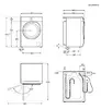 Washer-Dryer AEG LWR96944BE Photo 4