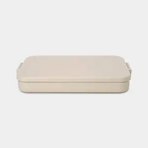 Контейнер для обеда Brabantia Make & Take 1.1 л, бежевый