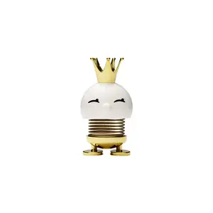 Hoptimist Princess Collectible Figure Gold and White