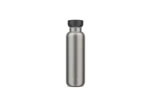 Termoss Mepal Ellipse 500 ml polipropilēns silikons nerūsējošais tērauds melns skrūvējams vāciņš 12 h karsts 24 h auksts