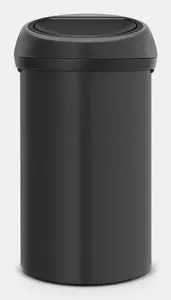 Brabantia Bo Touch Laundry Hamper 60L Mineral Moonlight Black
