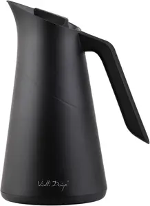 Vialli Design Soho Thermos with Glass Liner 1L Black