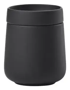 Zobu birstes glāze Zone Denmark Nova One, 0.29 l, melna keramika