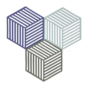 Набор подставок под горячее Zone Denmark 32703, силикон, 3 штуки