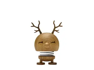 Hoptimist Bimble Reindeer Collectible Figure, Wood