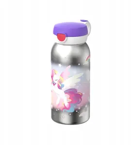 Mepal Campus Flip Cap Insulated Bottle 500 ml Unicorn Glow
