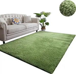 Strado Alpaca Rug 80x150 cm Green