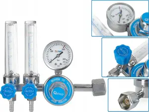 Регулятор газа GEKO G80076 CO2/Аргон с двумя ротаметрами