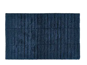 Коврик для ванной Zone Denmark Tiles, 50 x 80 см, темно-синий