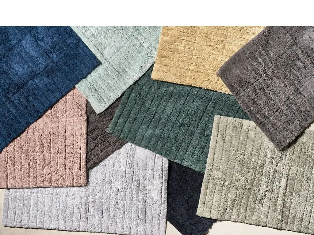 Zone Denmark Tiles vannas paklājiņš 50x80 cm - tumši zils Photo 2