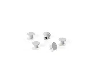 Zone Denmark 12786 Board Magnet, Aluminium, Grey, 5 Pieces