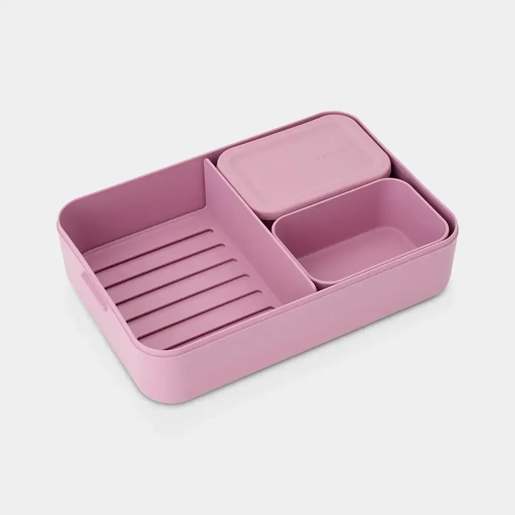 Brabantia Make & Take pusdienu kārba - rozā Photo 2