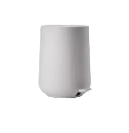 Zone Nova atkritumu tvertne, 3 l, apaļa, pelēka, ABS plastmasa