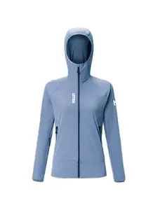 Kurtka softshell damska Millet Kamet Xcs Light Hoodie - coronet blue rozmiar: s