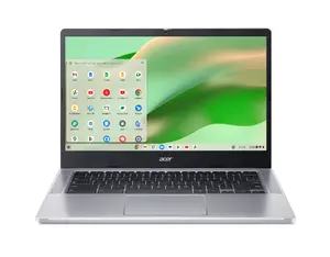 Ноутбук Acer Chromebook 314 CB314-4H-C8DV, 14-дюймовый FHD дисплей, процессор Intel N100, 4 ГБ ОЗУ, 128 ГБ ПЗУ, ChromeOS, серебристый