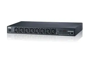 ATEN PE5108G-AX-G strāvas sadales bloks ar 8 kontaktligzdām 1U