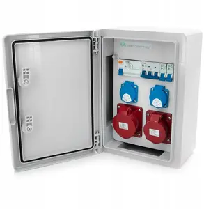 ELS Elektrotechnika N21B11B1ABS Construction Power Distribution Board 32A/5P, 16A/5P, 2x230V, IP65, IK10