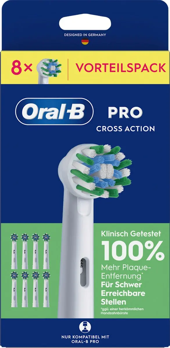 Oral-B Pro CrossAction zobu birstes uzgaļi