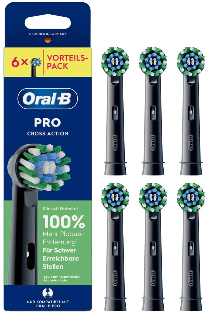 Oral-B Pro CrossAction maināmas zobu birstes
