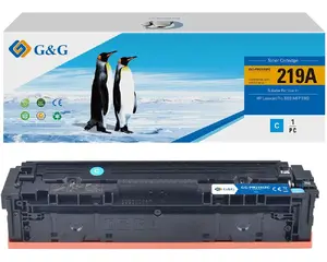 Картридж с тонером G&G 21734 голубой для принтеров HP
