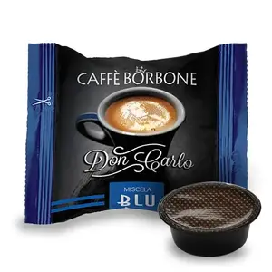 Caffè Borbone Don Carlo Miscela Blu Coffee Capsules for A Modo Mio, 100 Pieces