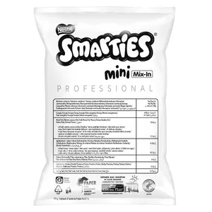 SMARTIES piena šokolādes dražejas kraukšķīgā cukura glazūrā, 500g