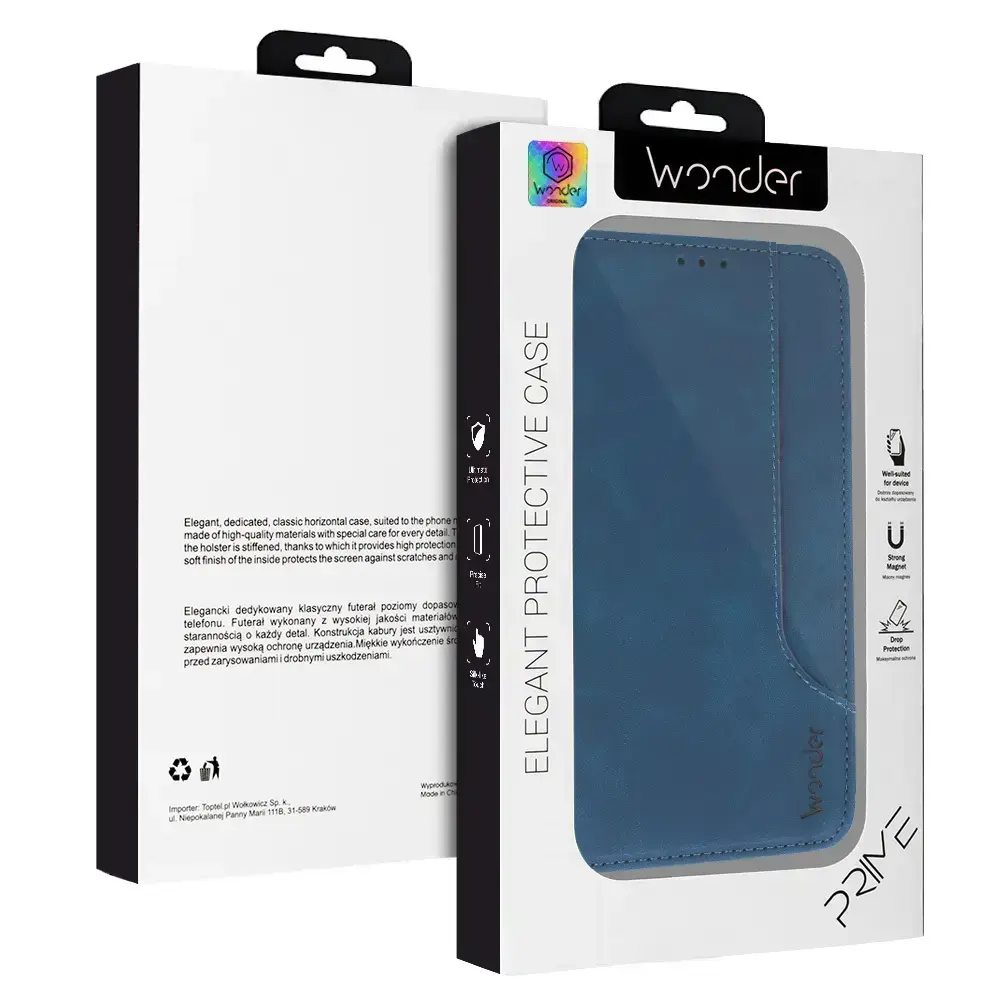 Wonder Prime maciņš Samsung Galaxy A25 5G - zils Photo 8