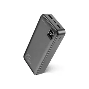Внешний аккумулятор Forever TB-300L 20000 мАч 22.5 Вт с портами USB-A и USB-C и LED-дисплеем, черный