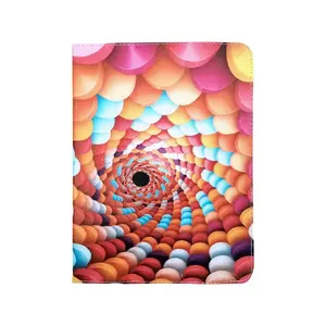 Universāls planšetdatora futrālis 9-10 collas Candy Spiral Photo 1