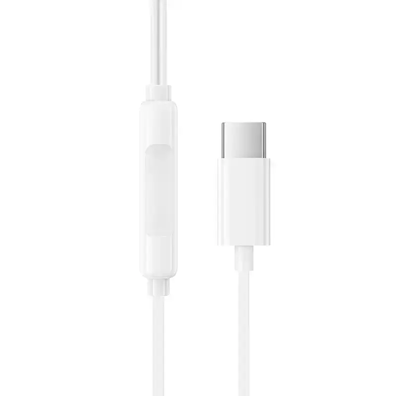 Проводные наушники Borofone BM100 Fuente Type-C с микрофоном Photo 2