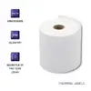 Qoltec Direct Thermal Labels 100 x 150 mm - 350 Labels Photo 2