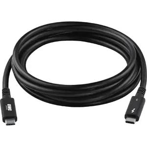 NewerTech Thunderbolt 5 / USB-C Cable, 200cm, Black