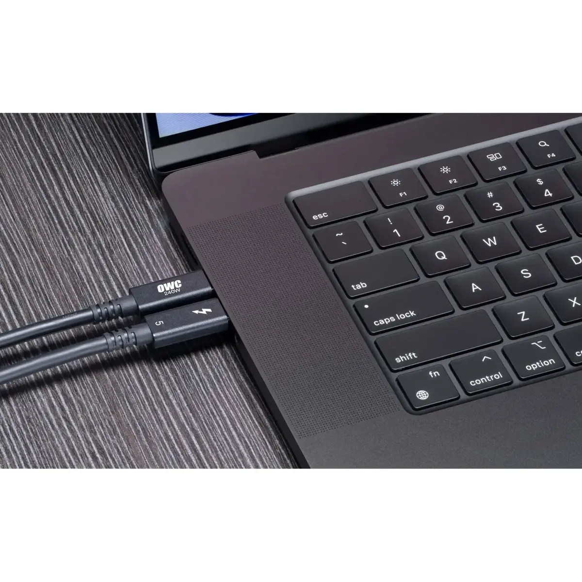 NewerTech Thunderbolt 5 / USB-C kabelis 200 cm Photo 3